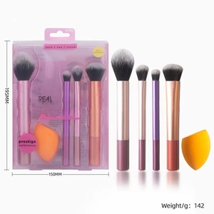 Set de 6 <span class=keywords><strong>Brochas</strong></span> Profesionales de Precisión con Pelo Sintético <span class=keywords><strong>para</strong></span> Difuminar, <span class=keywords><strong>Ojos</strong></span>, Corrector y Detalles, con Mango Plano y Otros Tipos de Mango - Product Image 6