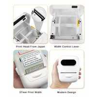 Imprimante thermique miniature sans fil de marque personnalisée pour bureau, étudiants, imprimante de poche portable, fabricant d'étiquettes