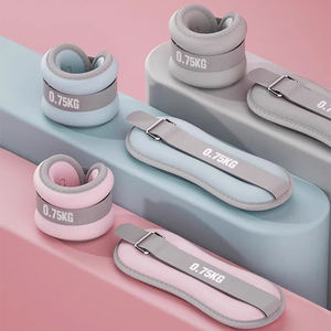 Poids de cheville et de poignet réglables de haute qualité Maxbrace pour la course à pied et la danse, sacs de sable, bandages de jambe lestés, bandages de poignet lestés - Product Image 1