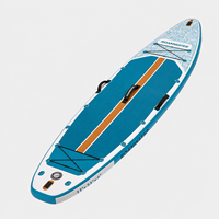 Plateforme flottante portable en gros pour SUP avec conception à âme rigide pour les lacs, les baies et les eaux côtières