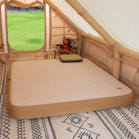 Matelas pneumatique gonflable TPU pleine grandeur avec sac de rangement pour lit d'appoint