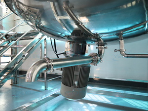 Bồn trộn đồng hóa tiết kiệm năng lượng bằng thép không gỉ Yeto 1000L dùng cho chế biến thực phẩm, mỹ phẩm, hóa chất với động cơ Siemens - Product Image 4