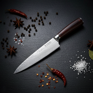 Juego <span class=keywords><strong>de</strong></span> Cuchillos <span class=keywords><strong>de</strong></span> Cocina con Patrón Damasco, Cuchillo <span class=keywords><strong>de</strong></span> Acero Inoxidable Afilado, Cuchillo para Rebanar, Cuchillo Profesional para Cocinar, Juego <span class=keywords><strong>de</strong></span> 10 Cuchillos <span class=keywords><strong>de</strong></span> <span class=keywords><strong>Chef</strong></span> - Product Image 5