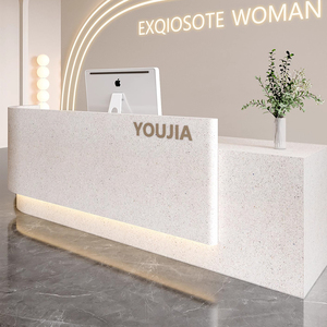 QT-<span class=keywords><strong>77</strong></span> Bureau de <span class=keywords><strong>réception</strong></span> moderne, ensemble de meubles de bureau, tables de bureau, scrivania, <span class=keywords><strong>réception</strong></span>, salon de beauté - Product Image 4
