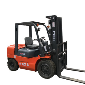 Heli 30 Mini chariot élévateur utilisé avec moteur japonais Isuzu Chariot élévateur diesel 3 tonnes avec transmission automatique 3000mm 4500mm - Product Image 1