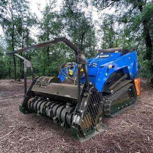 Yuanxxing 25hp kubota מנוע החלקה stoid ster מייצב מחורר מרסק בוש מקטעים שיח מצורפים למכירה - Product Image 3
