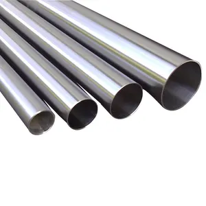 Tube en acier inoxydable laminé à chaud 304L 316 316L personnalisé diamètre 80mm 410 420 430 904L tuyau rond en acier inoxydable