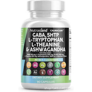 Vendita calda Gaba5Htp teanina triptofano Ashwagandha capsule integratori a base di erbe per adulti integratore transfrontaliero - Product Image 5