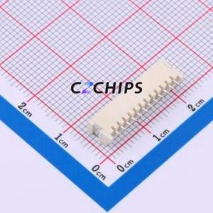 HCZZ0323-12 Wire-to-Board Pin Header SMD,P=1.5mm,Horizontal Mount Connector 1x12P 1.5mm Horizontal Mount ZH - Product Image 2