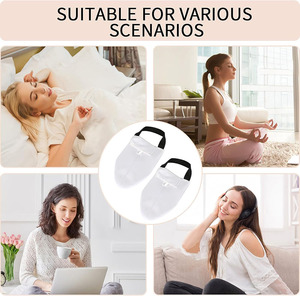 แผ่นประคบน้ำมันละหุ่งสำหรับเท้า แผ่นประคบเท้าดีท็อกซ์แบบใช้ซ้ำได้ ถุงเท้าคลุมนิ้วเท้าแบบซ่อน น้ำมันละหุ่งสำหรับเท้าสำหรับผู้ชาย - Product Image 6