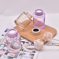Bouteille en verre vide de 100 ml pour diffuseur à bâtonnets, avec sérigraphie personnalisée, pour huiles essentielles et parfums, et coffret cadeau – Vente en gros
