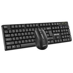 BIOJEE Wireless Keyboard <b>Mouse</b> Combo 2.4G 104 Keys Ergonomic Office Use - Product Image 2