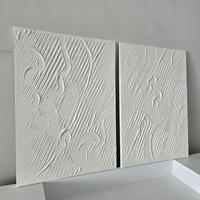Décoration Murale Moderne : Tableau Abstrait Blanc 2 Panneaux, Peint à la Main, Texturé 3D, Acrylique sur Toile, Encadré