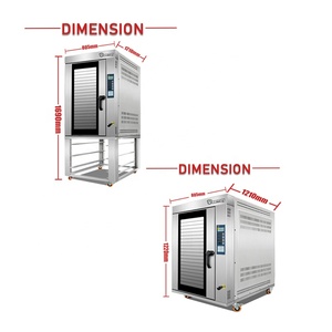 Commercial Industrial Convection Baking Oven Heavy Duty Multifunctional Machinery for Bread Turkey Roasting Bakery Production In - Product Image 3