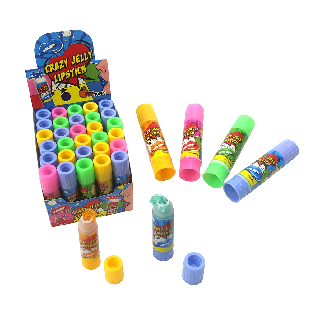 Упаковка в коробку, сумасшедшие волосы, фруктовый аромат, Желейная помада, жидкость, конфеты, сироп, жидкое желе, джем