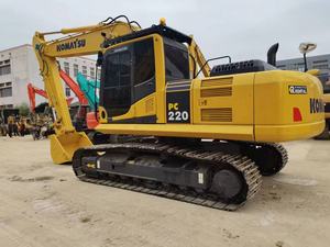 Excavatrice d'occasion Komatsu PC220, 22 tonnes, modèle 2018, Japon, avec boîte de vitesses et moteur, 100% prête à la vente - Product Image 3