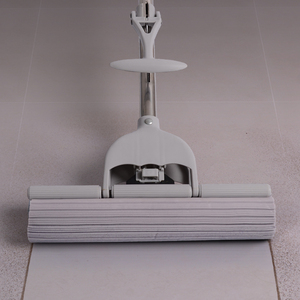 Mop in Spugna PVA con Manico in Acciaio Inox, Design Telescopico Senza Mani per Pulizia Moderna dei Pavimenti Domestici - Product Image 6