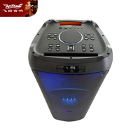 100W Puissant Double 12 Pouces Karaoké Haut-parleurs TWS bluetooth Sound Box Haut de Gamme Flamme Amplificateur Baffe Audio Haut-parleurs avec Micro