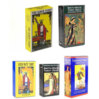 Jeu de cartes d'oracle professionnel pour la divination et la prédiction du futur, jeu de cartes de tarot classique de qualité supérieure, personnalisé, à coins carrés, en anglais