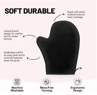 Haute qualité usine Oem noir Kit bronzage Lotion mitaine auto-bronzant mitaine applicateur pour corps bain bronzage Lotion gants