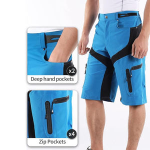 Pantalones Cortos de Ciclismo de Montaña - Alta Calidad, Tallas Grandes, Antibacterianos, de Secado Rápido |   Proveedor OEM/ODM Hecho en Pakistán - Product Image 6
