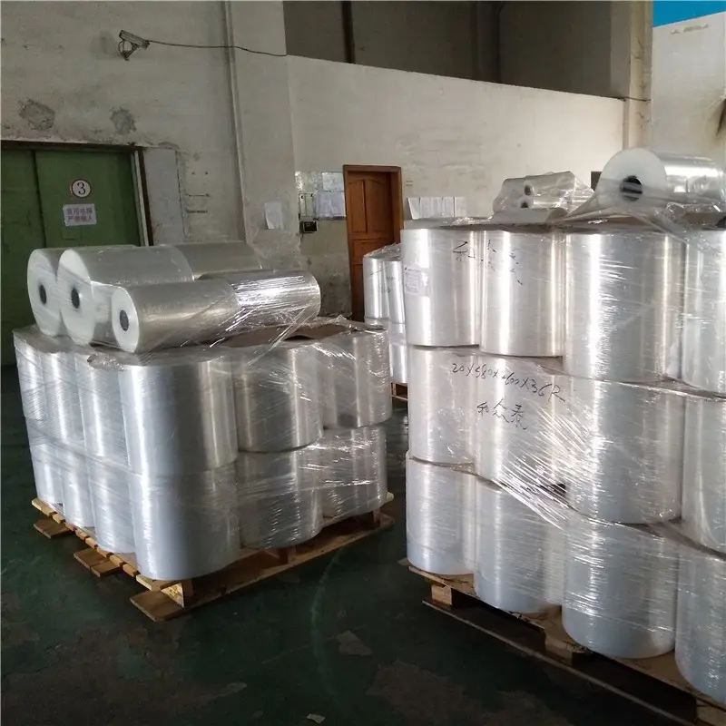 LLDPE plastic packing pallet shrink wrap film/Hand stretch wrap film jumbo roll