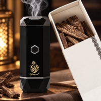 Nouveau mini brûleur d'encens électronique rotatif, brûleur de bakhoor électrique rechargeable, diffuseur d'arômes d'oud pour chambre et maison
