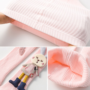 Pantimedias de alta calidad para niña, mallas de algodón para primavera y otoño para bebé, pantimedias para bebé de un pie para niños - Product Image 5