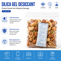 Sachet déshydratant en gel de silice de qualité alimentaire et écologique 10g Aihua, absorbant l'humidité, résistant à l'huile, sûr, durée de conservation de 24 mois