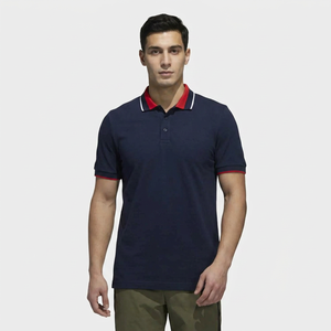 Polo homme de haute qualité avec logo brodé personnalisé, 100% coton, vêtements de sport décontractés, mode streetwear, polo uni - Product Image 1