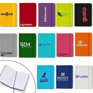 Libreta de Cuero PU de Lujo con Forro de Alta Calidad para Negocios, Impresión UV Personalizada, Cosida, con Portaplumas y Logotipo Personalizado - Product Image 4