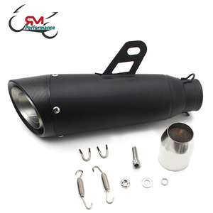Moto de course D'échappement En Fiber De Carbone Pointe Sans DB Killer Pour Ninja <span class=keywords><strong>650</strong></span> <span class=keywords><strong>MT</strong></span>-09 <span class=keywords><strong>MT</strong></span>-<span class=keywords><strong>07</strong></span> Z1000 Échappe Moto - Product Image 3