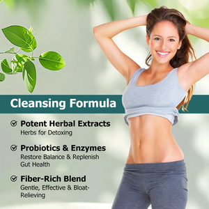 Cápsulas de Limpieza de Colon para Adultos, Venta al por Mayor de Fábrica, Detox para Pérdida de Peso con Mezcla Probiótica, Estimula el Metabolismo, Limpieza de 14 Días - Product Image 6