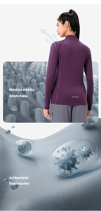 P-Series PELLIOT Outdoor <span class=keywords><strong>Merino</strong></span> 200g 100% Camiseta <span class=keywords><strong>de</strong></span> <span class=keywords><strong>lana</strong></span> Absorbente <span class=keywords><strong>de</strong></span> humedad para <span class=keywords><strong>mujer</strong></span> Ropa deportiva <span class=keywords><strong>de</strong></span> secado rápido <span class=keywords><strong>Camisetas</strong></span> con media cremallera - Product Image 6