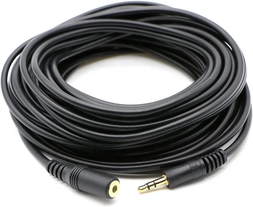1m/2m/3m/5m/8m 3.5mm Stereo Male to Female Extension Audio Cable Cord Stereo Audio Extension Cable Adapter