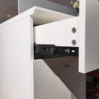Mobilier de bureau moderne blanc 2-8 places bureau poste de travail bureau dans bureau
