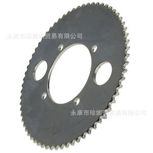 Zhen Nirui Steel Roller Chain <b>Sprocket</b> 54 Teeth 54mm Bore Diameter For Two Stroke Motorcycle Repair - Product Image 2