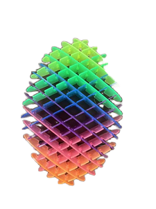 Juguete Sensorial de Plástico Duradero con Forma de Gusano para Dedos, Novedoso Juguete Elástico Deformable para Aliviar el Estrés para Adultos, Novedad y Juguete de Broma - Product Image 2