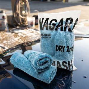 Serviette de lavage de voiture en microfibre à séchage rapide NAGARA CARWASH P22-03, 2 pièces, absorbante, pour le polissage, fabriquée au Japon - Product Image 1