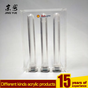 Modern Luxury Eco-Friendly Recyclable Clear Acrylic Body <b>Display</b> <b>Rack</b> High Precision Drilled Holes Custom Factory Polished Water - Product Image 6