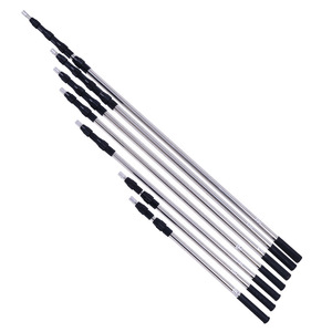 Caña de pescar telescópica, poste de red de acero inoxidable de 8mm para cebo y corte de césped - Product Image 3