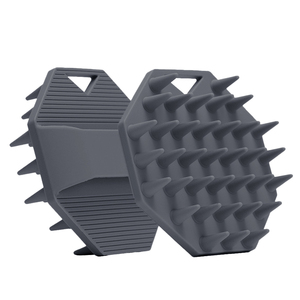 Nuevo Diseño, Cepillo para el Cuero Cabelludo de Paja de Trigo con Logotipo Personalizado, Cepillo para Champú, Cepillo para el Cuero Cabelludo de Silicona, Masajeador de Cuero Cabelludo - Product Image 1