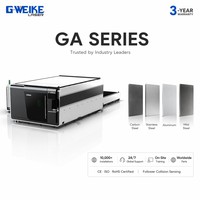 Machine de découpe laser à fibre CNC automatique 1500W-4000W avec double table d'échange, commande Cypcut, configuration 3 axes Hiwin, refroidissement par eau AI