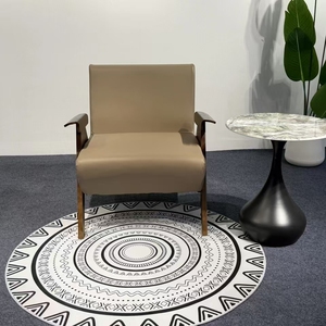 <span class=keywords><strong>Fauteuil</strong></span> d'appoint moderne Flying Bird, <span class=keywords><strong>fauteuil</strong></span> lounge individuel rembourré avec accoudoirs en bois massif de forme spéciale pour salon - Product Image 3