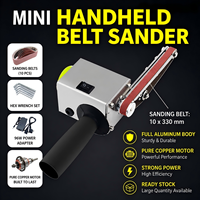 Mini-meuleuse électrique portative à bande abrasive, vitesse variable, 24V, pour bricolage, affûtage et polissage