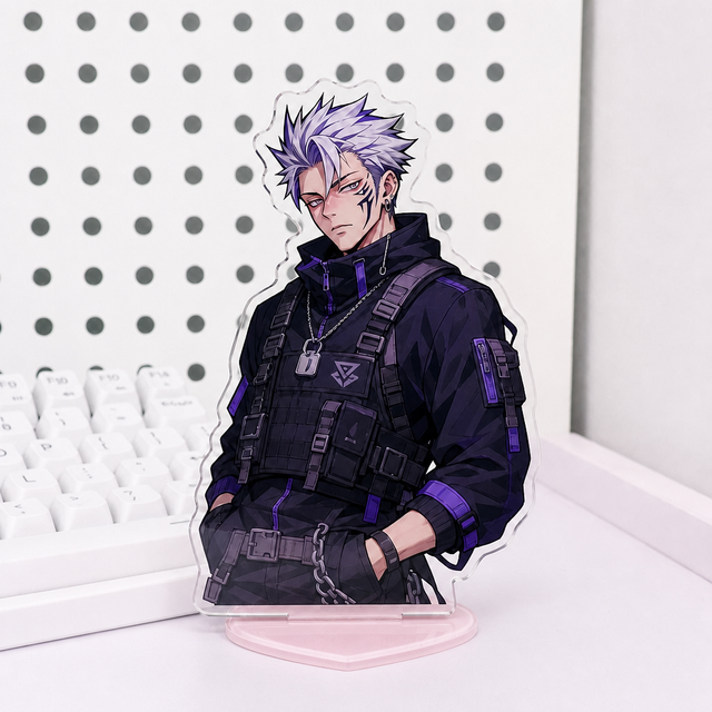 Custom Eco-Friendly Anime Acrylic Standee Silk Screen Printed Personalized Character Figure Display Manga Fan Collectible Gift