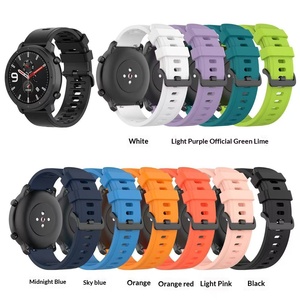 <span class=keywords><strong>Correa</strong></span> de Repuesto de Goma de Liberación Rápida de 22 mm para Relojes <span class=keywords><strong>GTR</strong></span> <span class=keywords><strong>42MM</strong></span> GTS para BIP/BIP Lite - Product Image 2