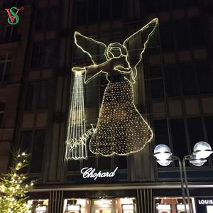 Décorations <span class=keywords><strong>de</strong></span> <span class=keywords><strong>noël</strong></span> en plein air, usine, <span class=keywords><strong>ange</strong></span> <span class=keywords><strong>lumineux</strong></span> Led, décoration Festive <span class=keywords><strong>de</strong></span> rue extérieure - Product Image 5