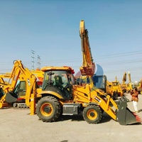 Vente Flash : Chargeuse-pelleteuse JCB 3CX d'occasion, 110 CV, tracteur de construction avec qualité britannique d'origine et en excellent état de fonctionnement JCB