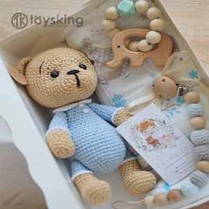 Orsacchiotto Regalo per Migliore <span class=keywords><strong>Amico</strong></span> - Adorabile Peluche Fatto a Mano all'Uncinetto, <span class=keywords><strong>Compagno</strong></span> Morbido e Abbracciabile per Lei, Lui e Bambini, Significativo - Product Image 3